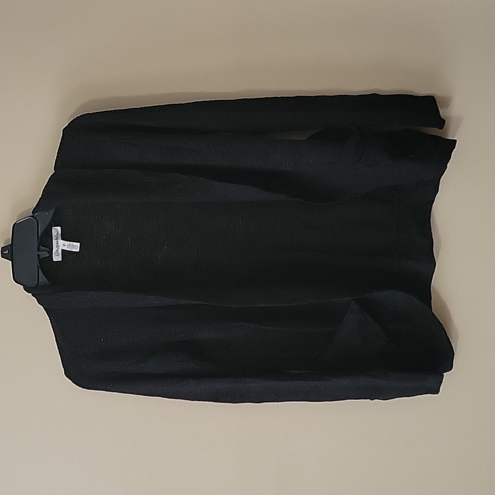 A small black Aeropostale cardigan